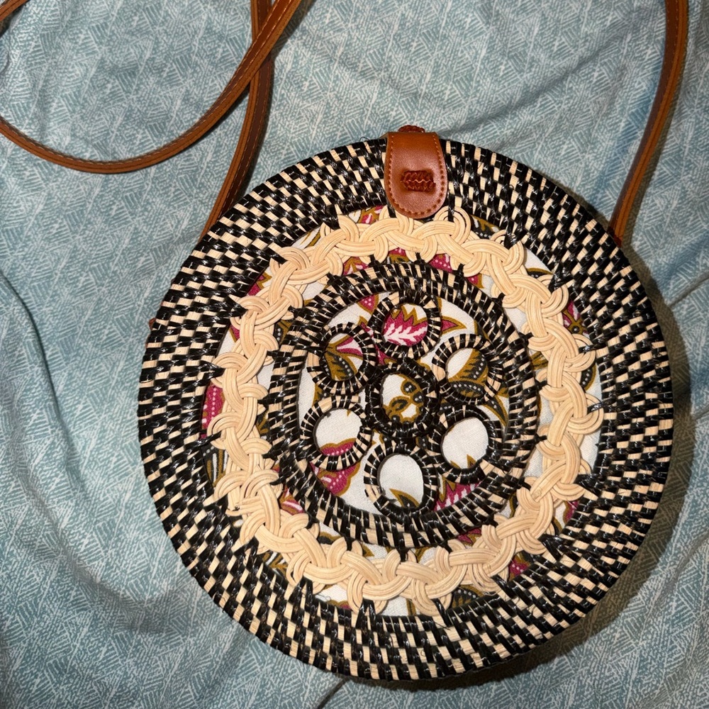Woven Round Bag